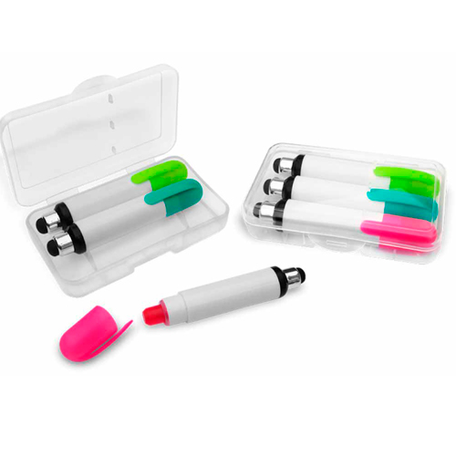 Resaltadores crayola con touch